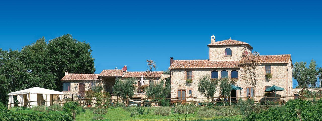 Podere Santa Maria Монте-Антико Экстерьер фото