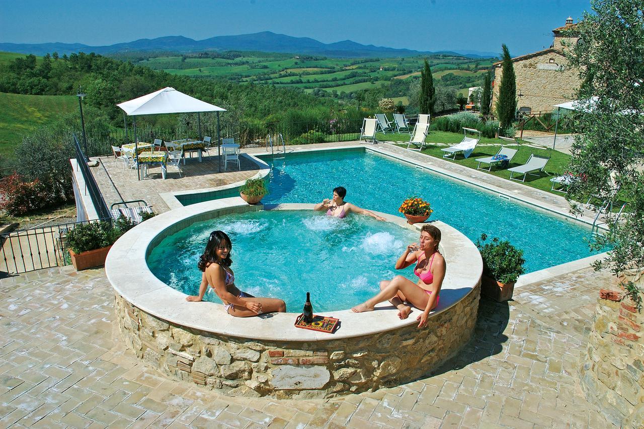Podere Santa Maria Монте-Антико Экстерьер фото
